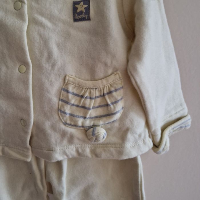 3 mois ensemble mixte jaune pastel - photo numéro 2