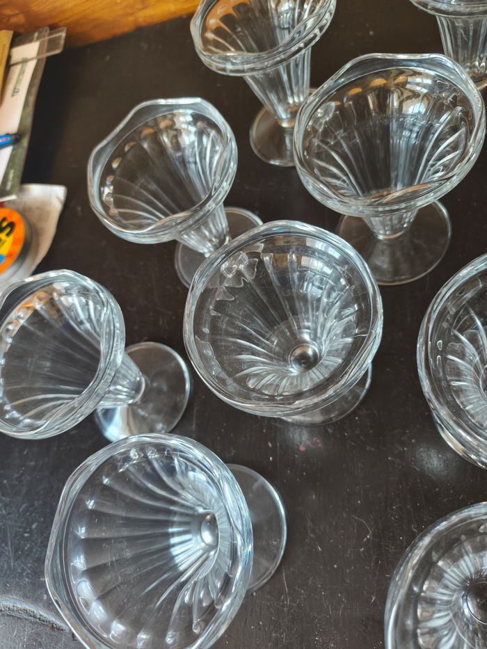 Lot de 12 coupes a glaces - photo numéro 4