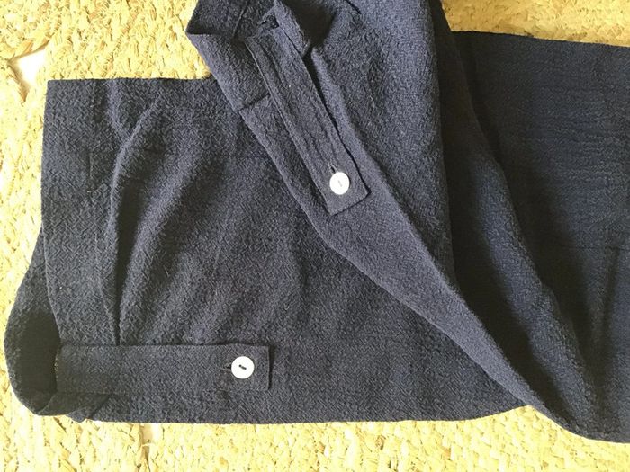 Pantacourt de coloris bleu marine taille 40 de la marque Q’Neel - photo numéro 4