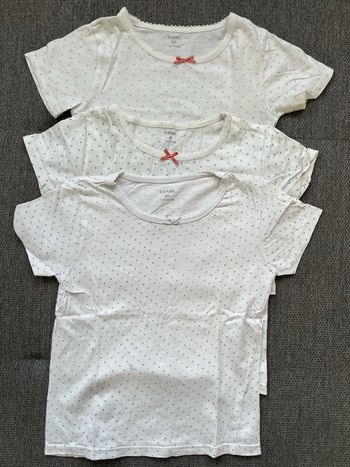 Lot maillots de corps kiabi