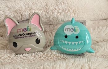 Lot de 2 boîtes hermétiques et étanches Melii Neufs 