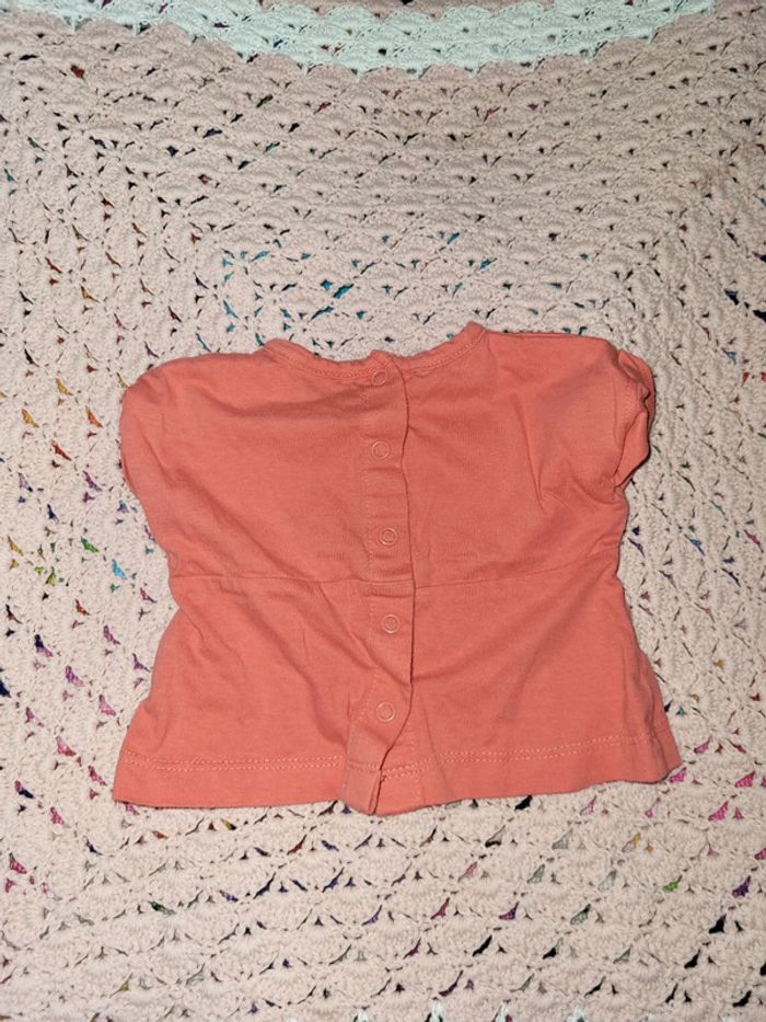 Tee-shirt manche courte 1 mois - photo numéro 4