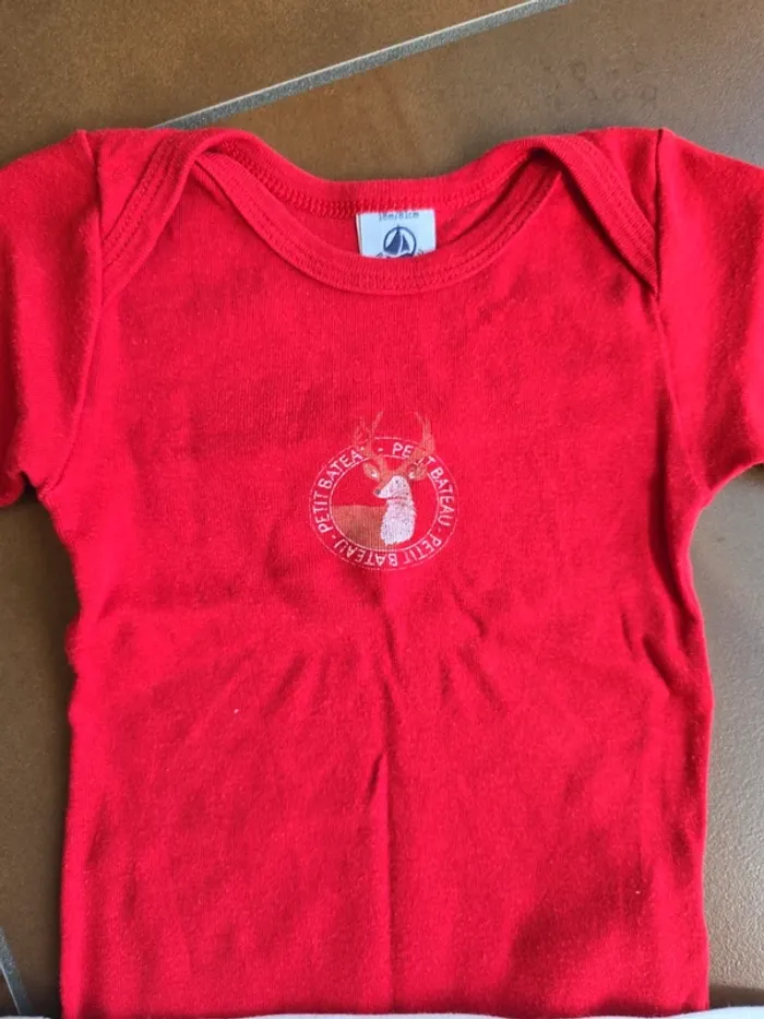 Lot de 4 bodies manches longues petit bateau - photo numéro 4
