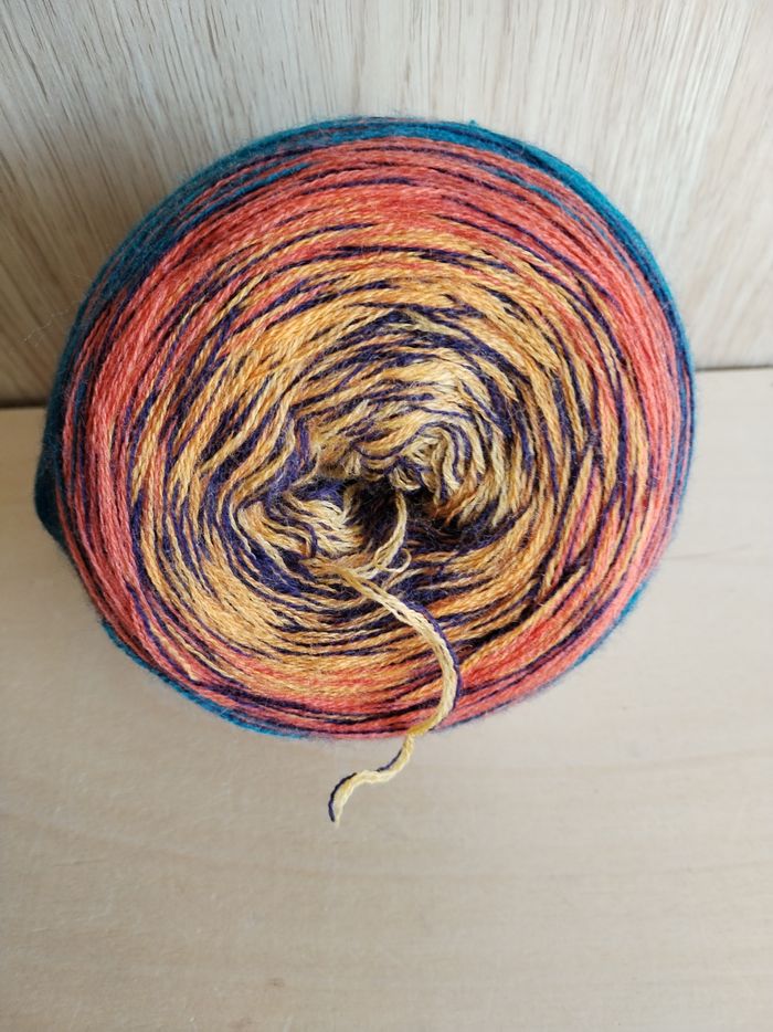 Laine Cake spécial Châle au crochet tricot - photo numéro 5