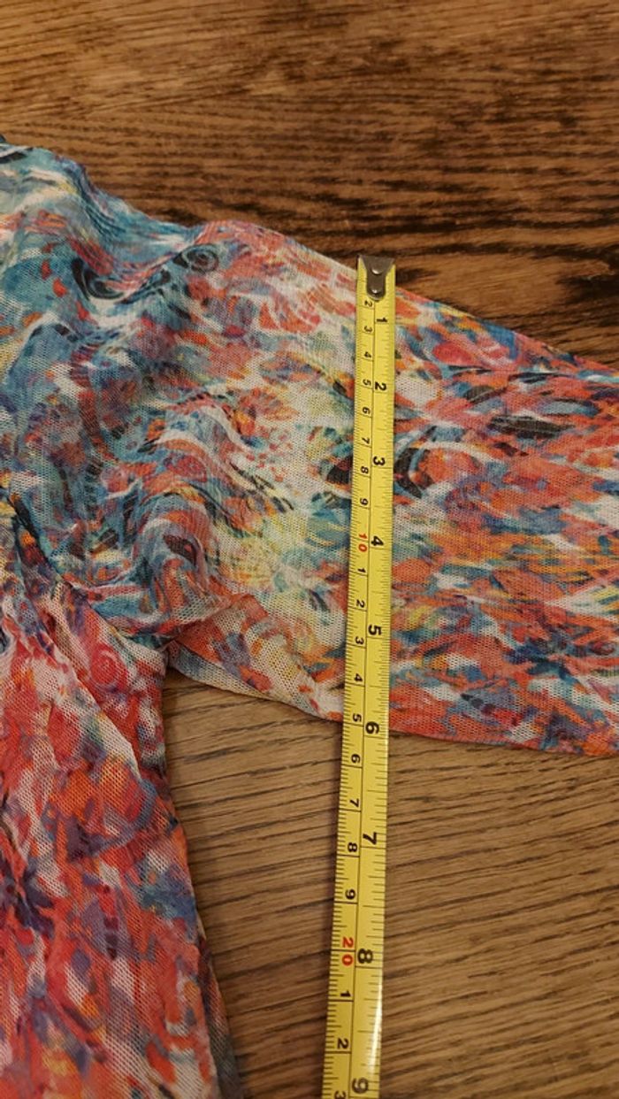 Jolie Blouse Mer&Sud taille 36 doublé multicolor - photo numéro 10