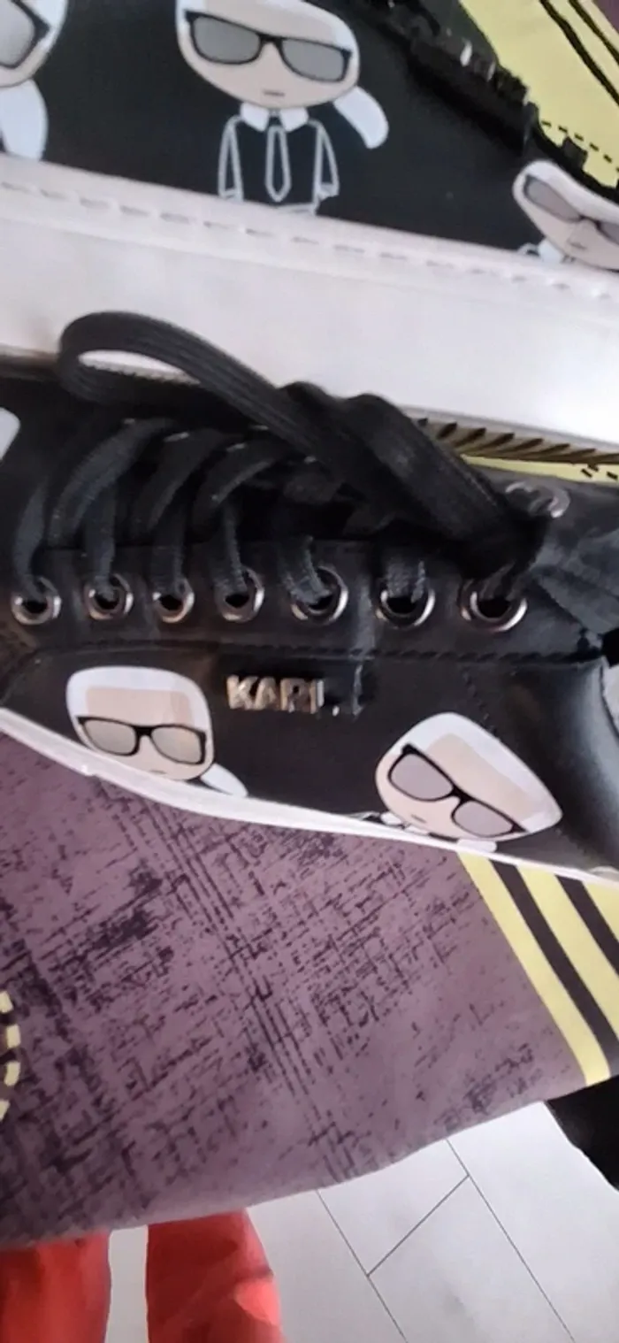 Baskets basses karl lagerfeld - photo numéro 7