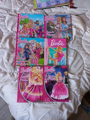 6 livres de Barbie