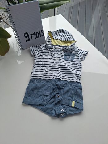 Combinaison été 9 mois Gemo