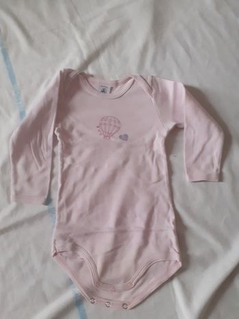 Body rose motif montgolfière