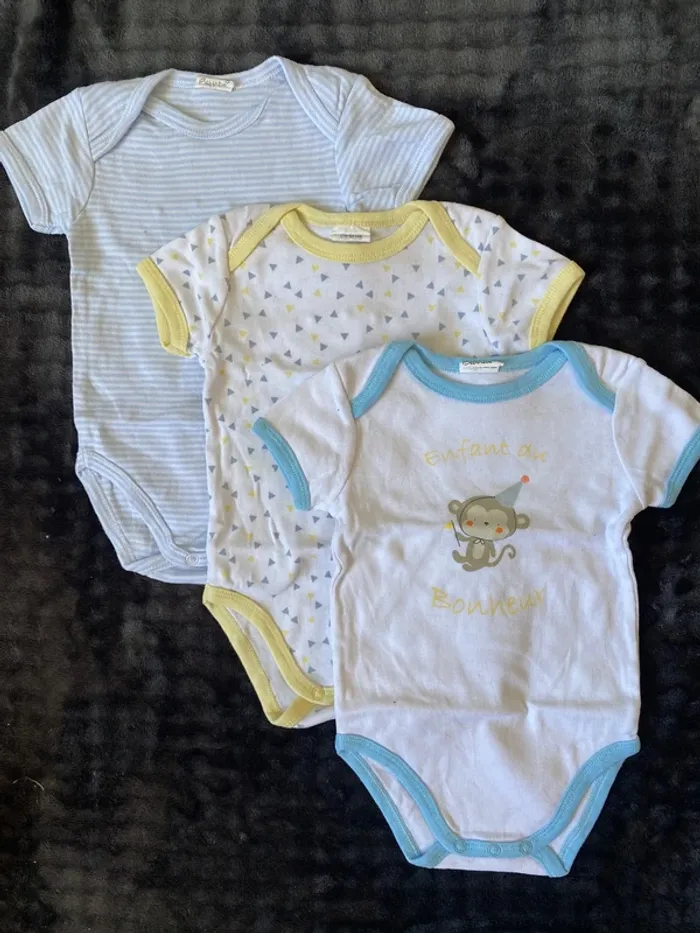 Lot de 3 bodies