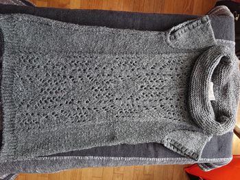 Robe pull grise Orchestra 4 ans