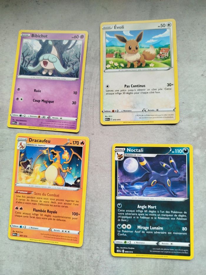 Lot carte pokémon macdo 2024