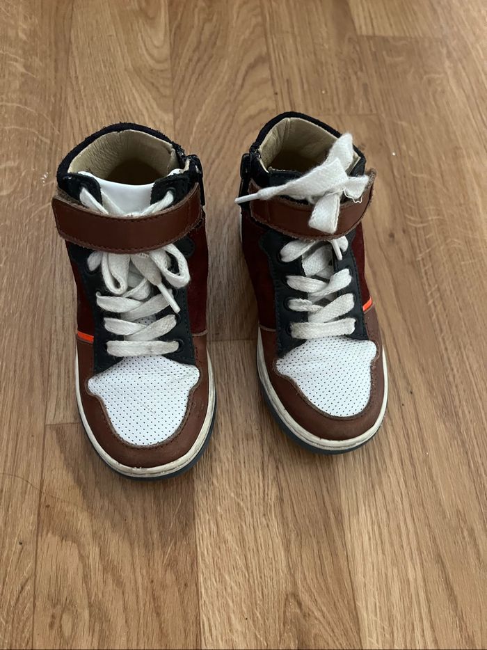 Bottines cuir et daim - Jacadi - photo numéro 3