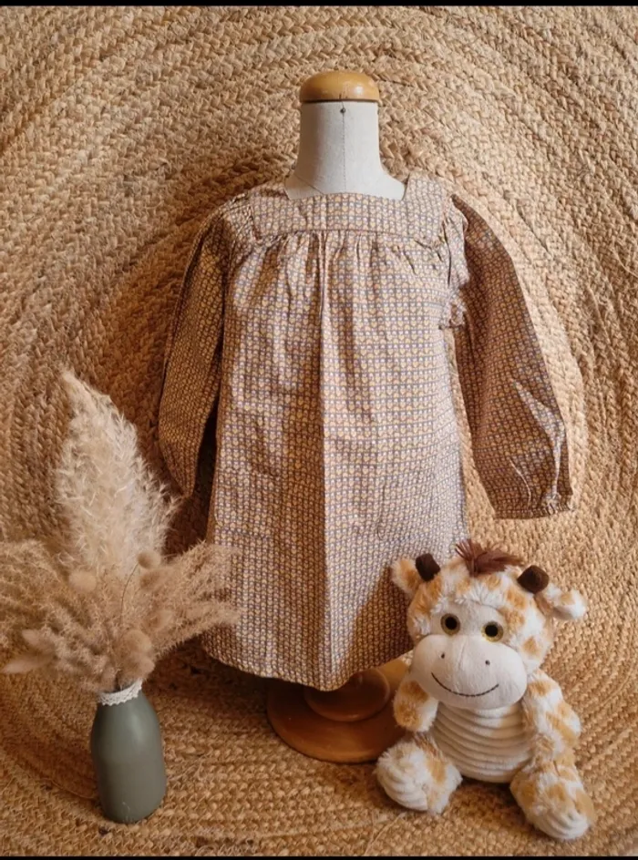 Jolie ensemble robe et leeging fille extenso 2 ans 92cm - photo numéro 2