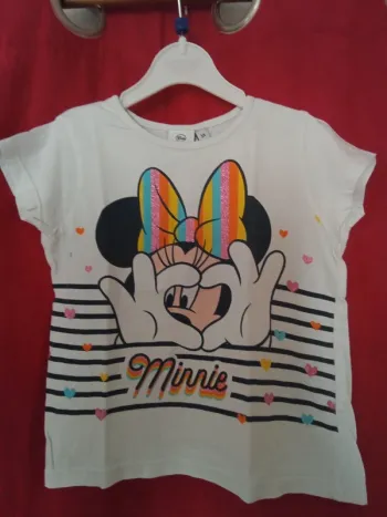 Tee shirt Minnie manches courtes 3 ans (53)Disney Minnie mouse