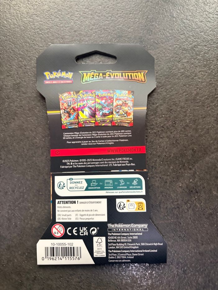 Blister Pokémon Méga Évolution – Neuf scellé – 7€/unité (3 dispo) - photo numéro 3