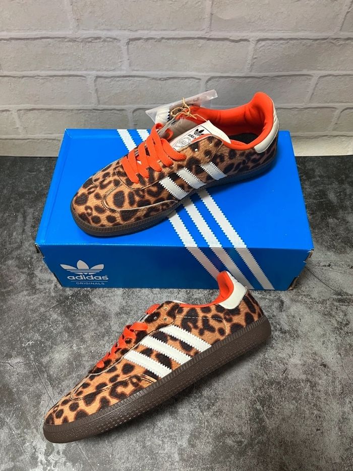 adidas Samba OG Preloved Red Leopard - Taille 39 - photo numéro 2