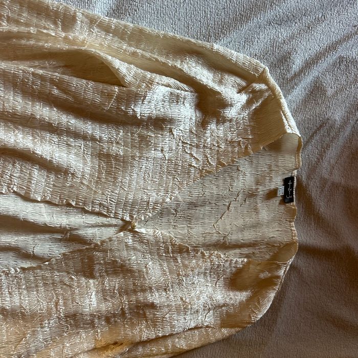 Gilet blanc nacré - photo numéro 2