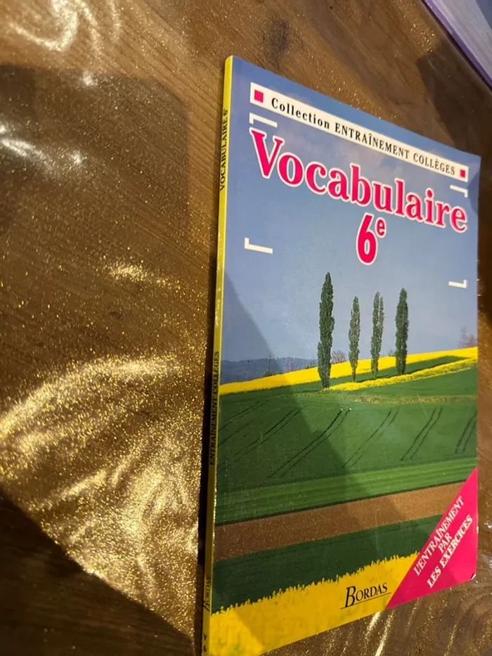 Livre, vocabulaire, sixième - photo numéro 2
