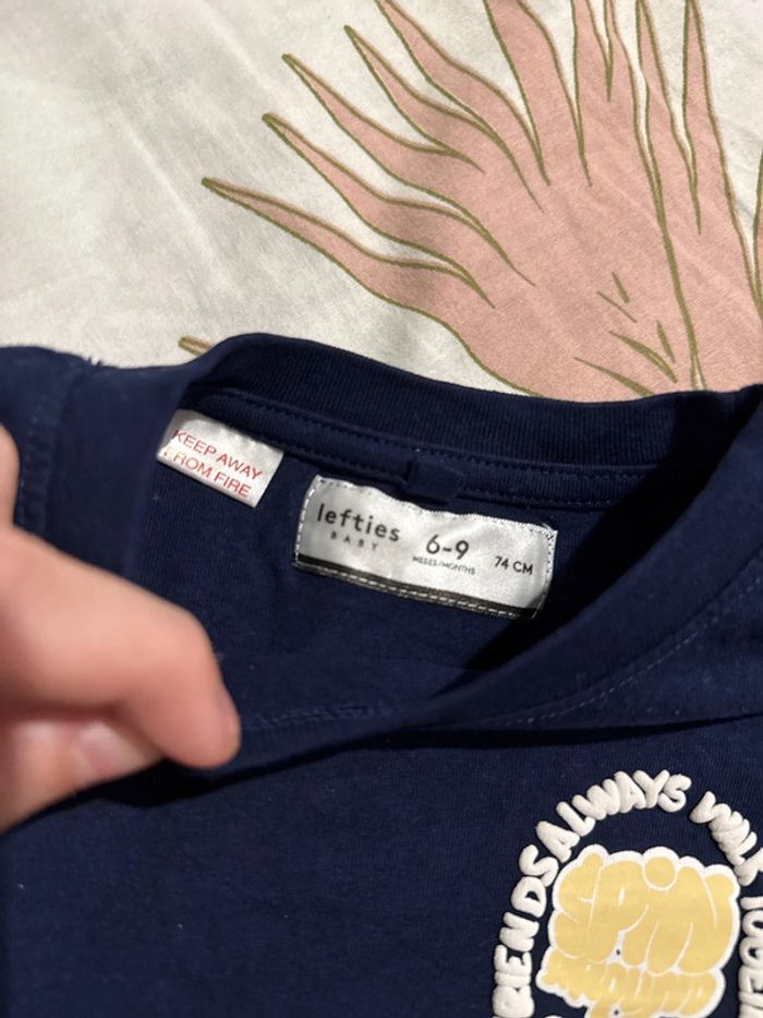 T shirt manches longues lefties 6-9 mois - photo numéro 2