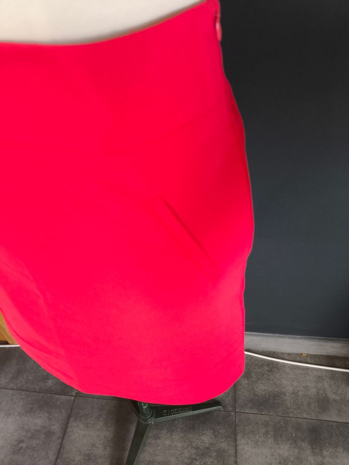 Jupe rouge Phildar - photo numéro 2