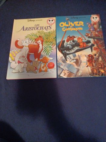 Lot de 2 livres Mickey club du livre