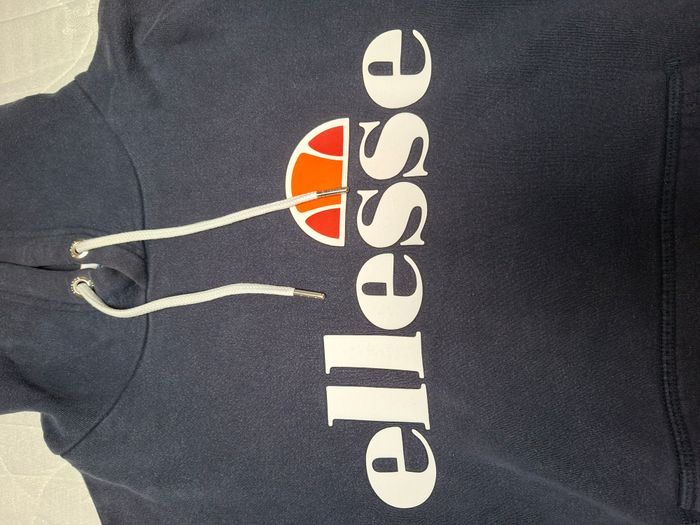 Sweat à capuche bleu marine Ellesse Taille 42 - photo numéro 3