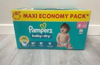 neuf Pampers de 108 couches taille 4 (9-14kgs)