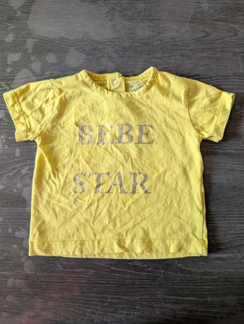T-shirt manches courtes bébé star