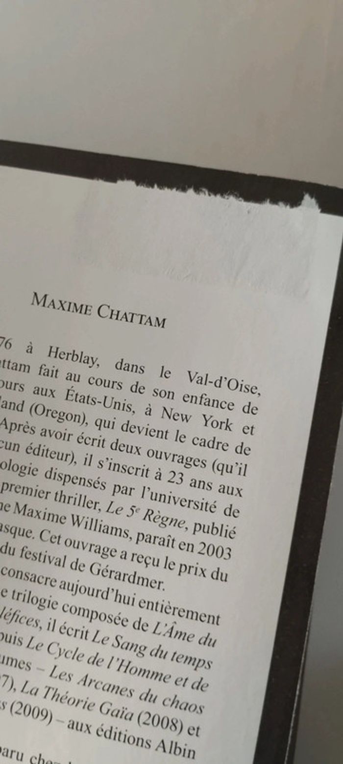 Le signal Maxime Chattam - photo numéro 3