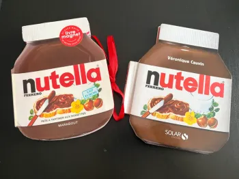 Lot de 2 livres de cuisine Nutella