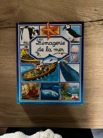 Livre L’Imagerie de la Mer Pour Enfants