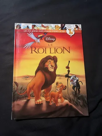 Bande dessinée Disney le roi lion