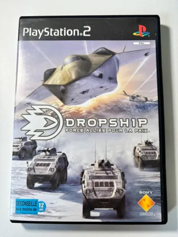 Jeux Sony PlayStation 2 dropship force alliée pour la paix complet