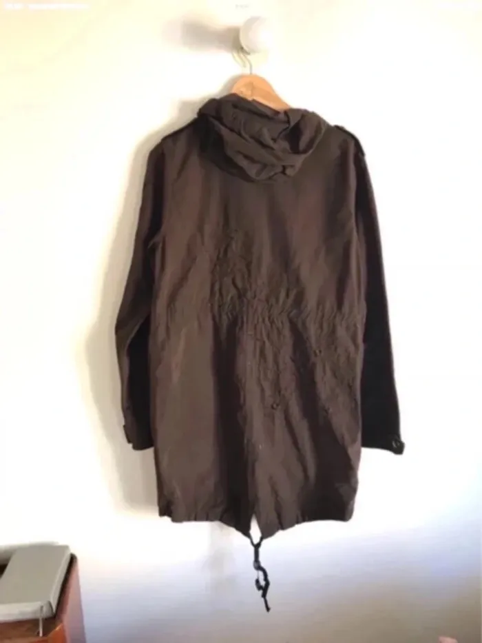Veste légère marron à capuche Baba Nuki taille 40 - photo numéro 7