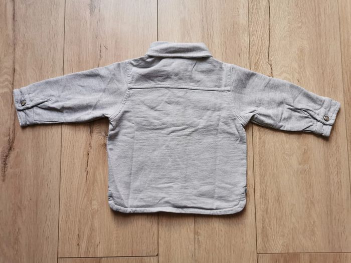 Chemise sweat gris Obaïbi 12 mois - photo numéro 5