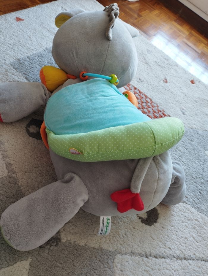 Grande peluche d activité l'âne titus - photo numéro 4