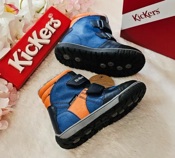 Bottes Bottines Scratch Fourrées Waterproof Kickers T25 - photo numéro 2