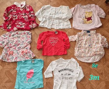 Lot 8maillot 3mois