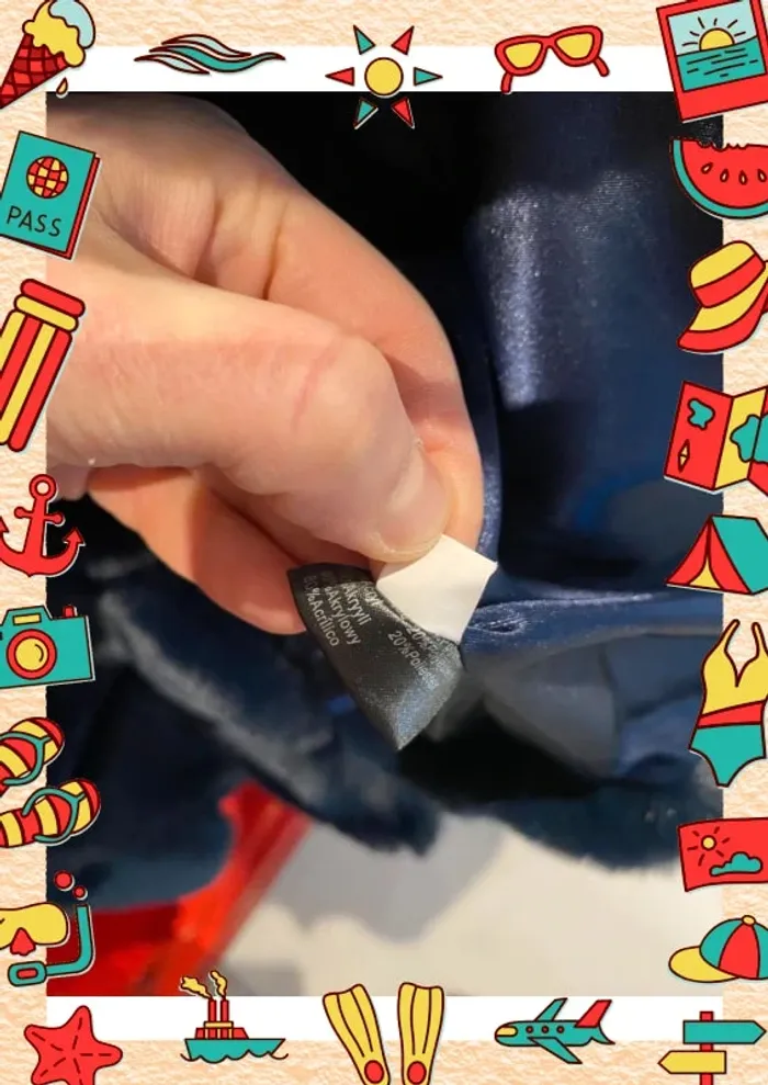 Veste sans manches fausse fourrure marine - photo numéro 5