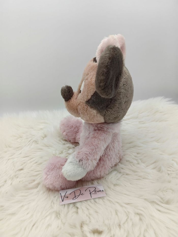 Doudou peluche Minnie Rose clair - photo numéro 2