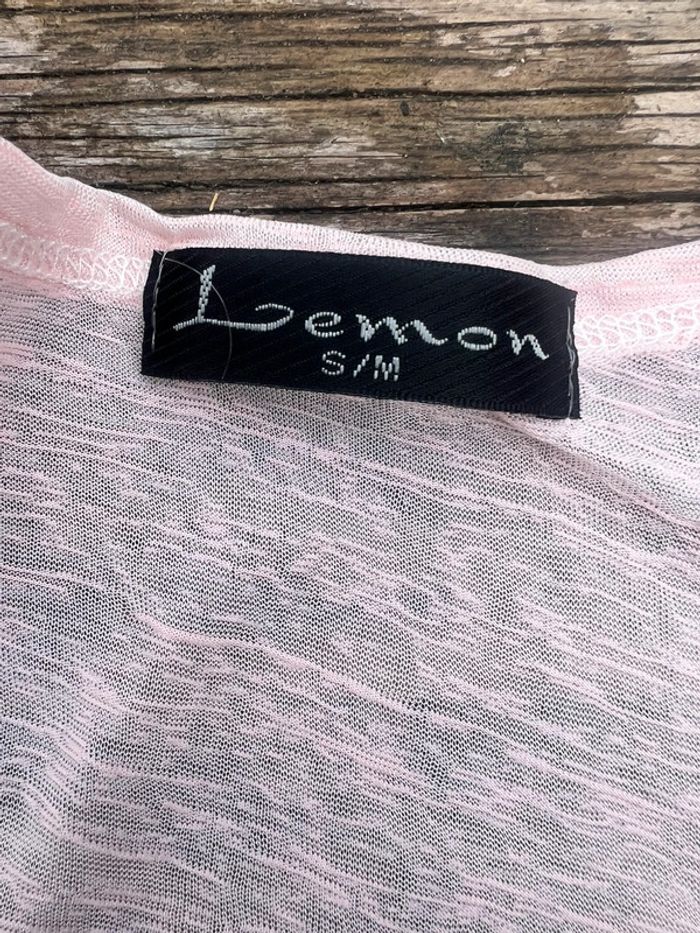 Débardeur été rose pale taille S/m - photo numéro 2