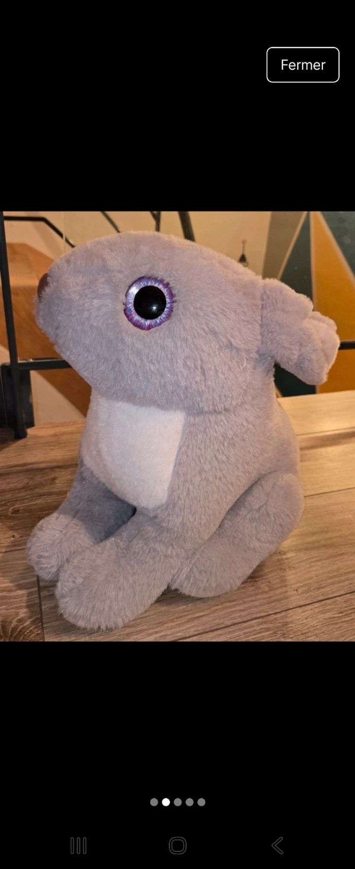 Peluche lapin - photo numéro 2