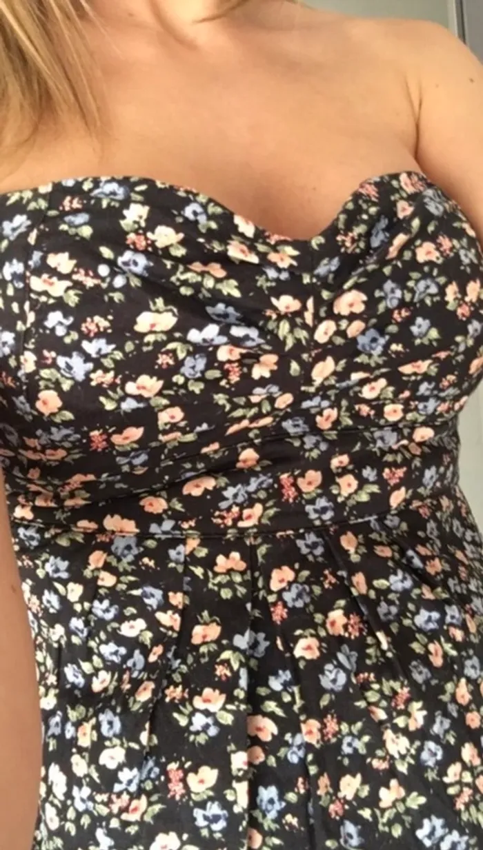 Robe bustier fleurie Pimkie - photo numéro 2