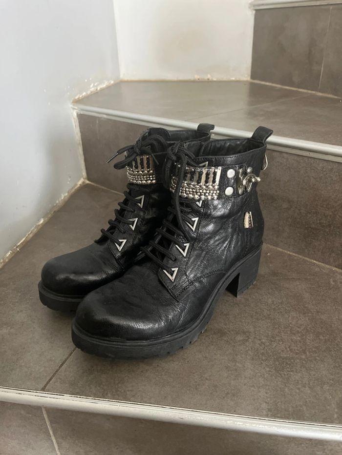 Bottines à talons