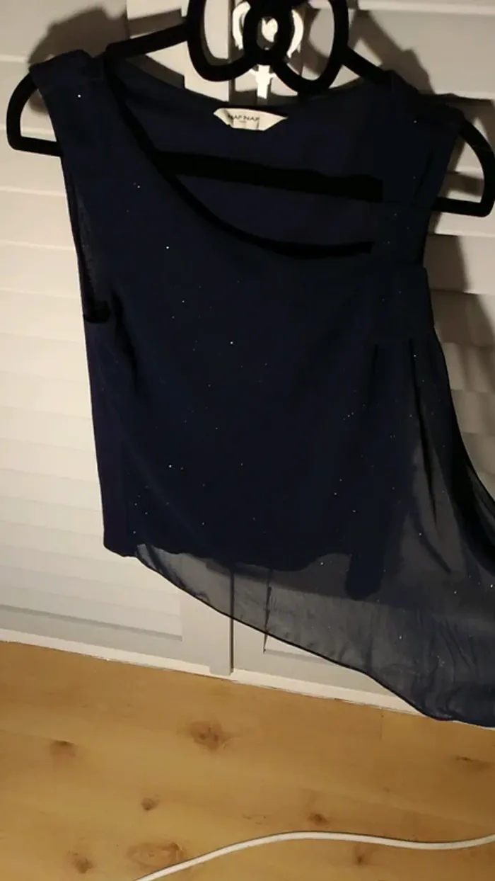 Top de soirée "nuit étoilée" Nafnaf - photo numéro 4