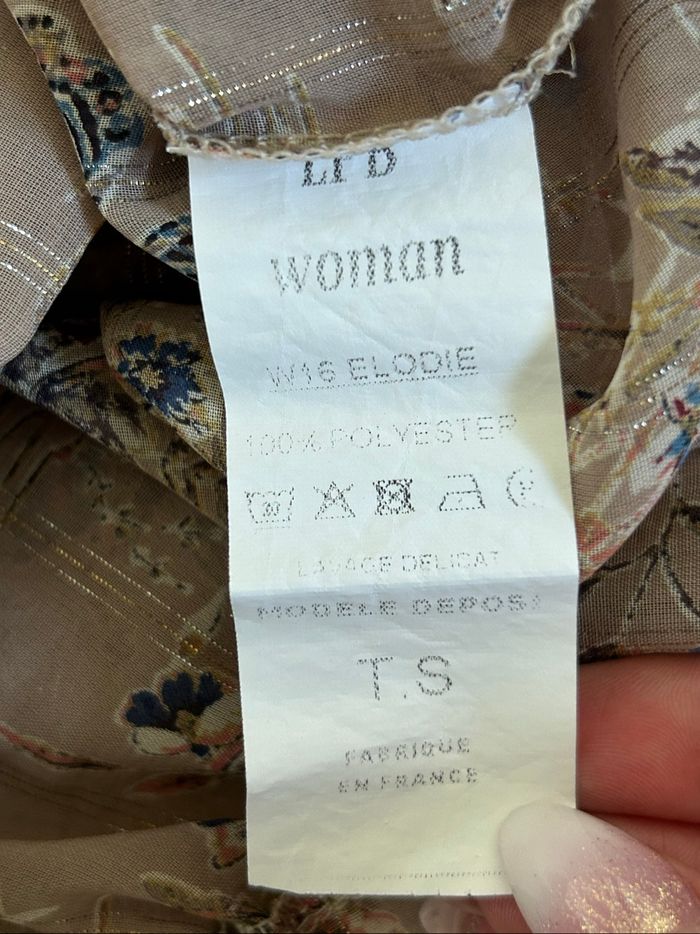 Blouse imprimée à manches longues LPB Woman taille S jamais portée - photo numéro 10