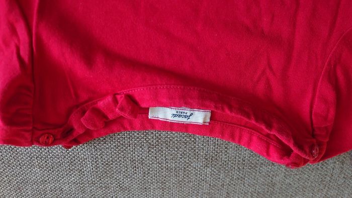 Tee shirt rouge Jacadi - photo numéro 3