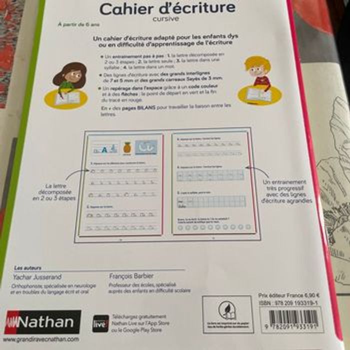Cahier d’écriture - photo numéro 2