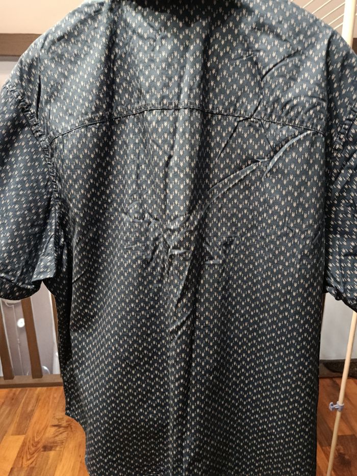 Chemise homme taille xxxl bleu marine - photo numéro 2